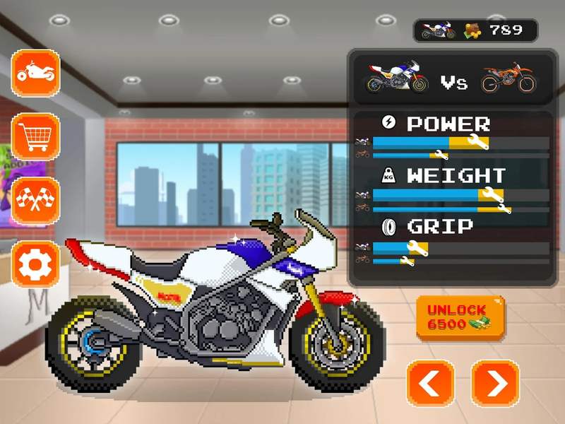 Moto Quest : Bike racing - Gameplay image of android game