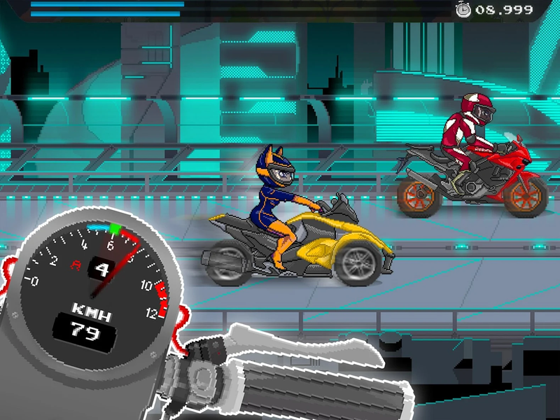 Moto Quest : Bike racing - Gameplay image of android game