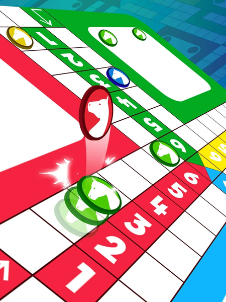 Petits chevaux : Small horses - Gameplay image of android game