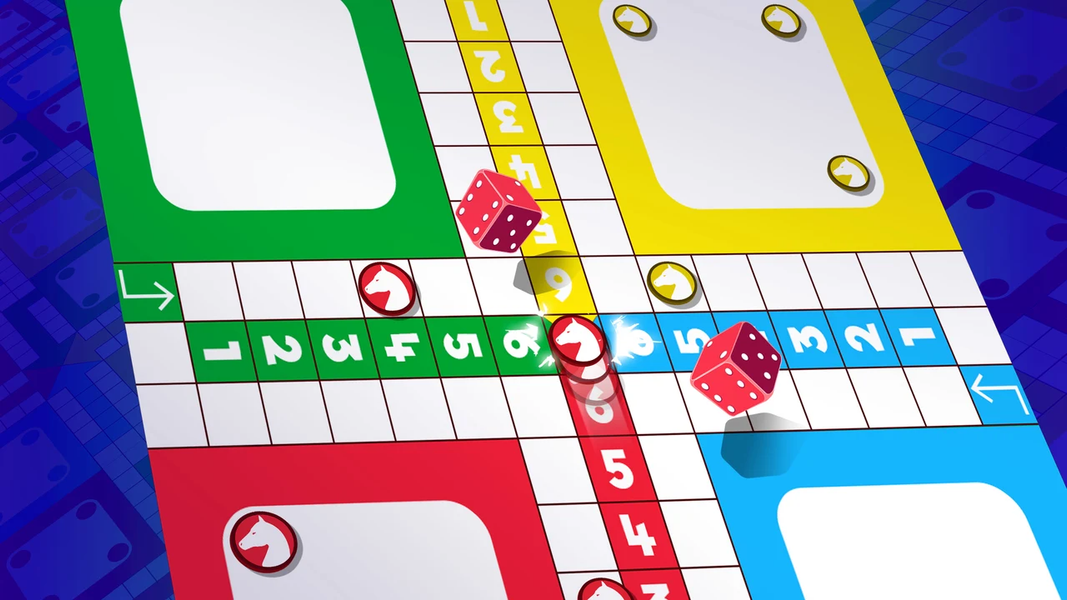 Petits chevaux : Small horses - Gameplay image of android game