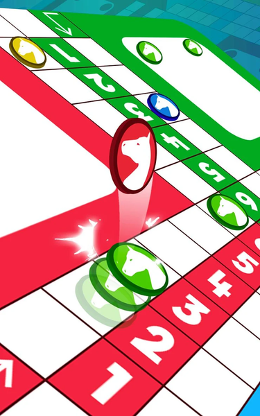 Petits chevaux : Small horses - Gameplay image of android game