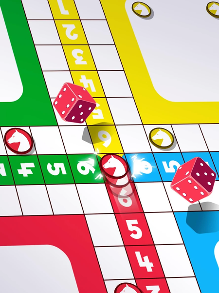 Petits chevaux : Small horses - Gameplay image of android game