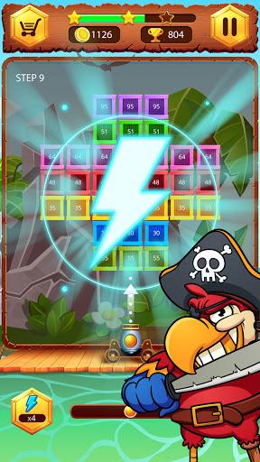 Pirates Bricks Breaker - Gameplay image of android game
