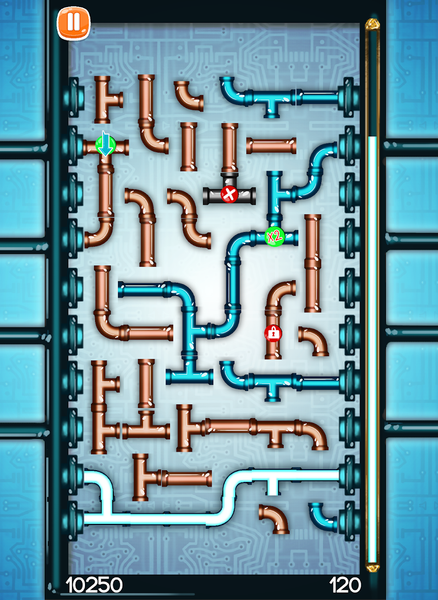 Plumber and Pipes - Gameplay image of android game