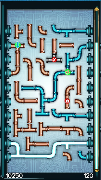 Plumber and Pipes - Gameplay image of android game