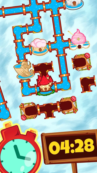 Plumber World : connect pipes - Gameplay image of android game