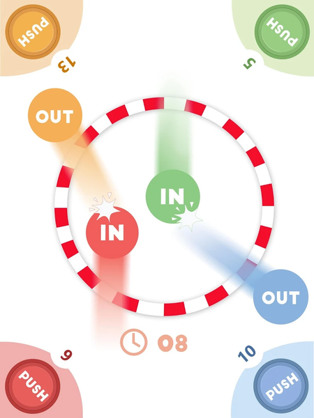 Push out - Gameplay image of android game