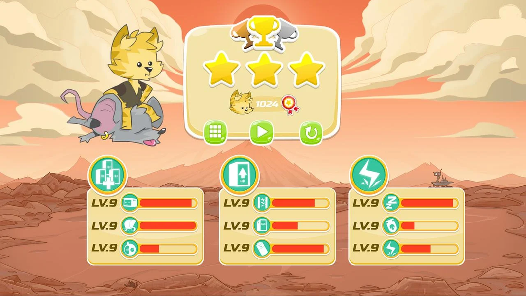 Robot Fighter : Epic Battles - Gameplay image of android game