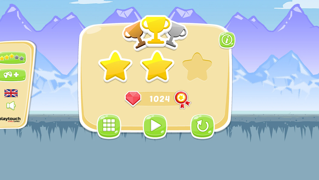 Snowboard Girl - Gameplay image of android game