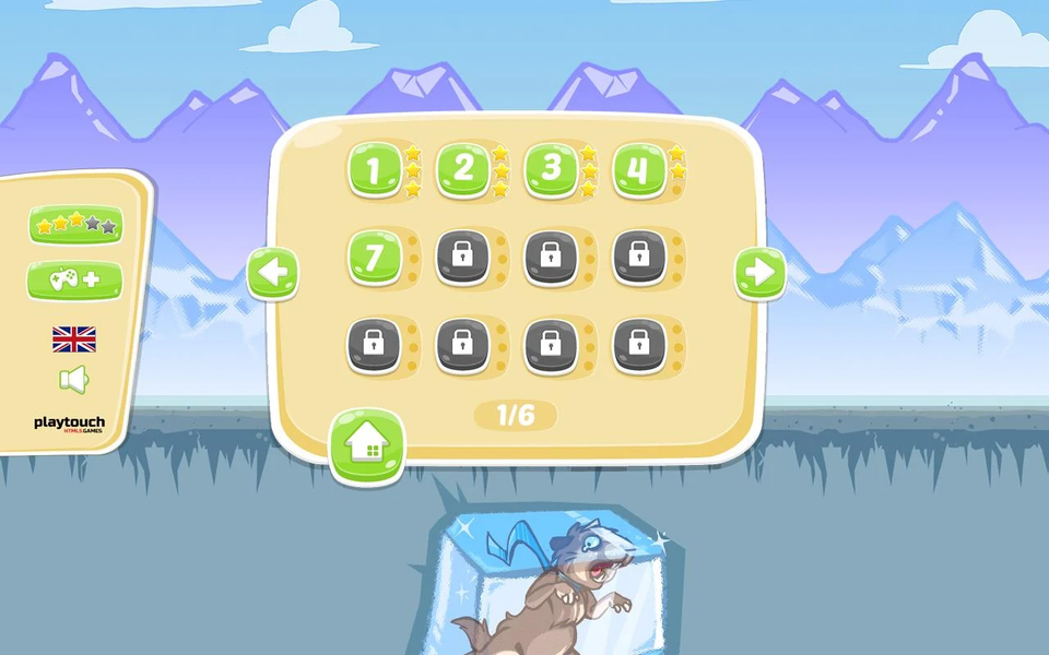 Snowboard Girl - Gameplay image of android game