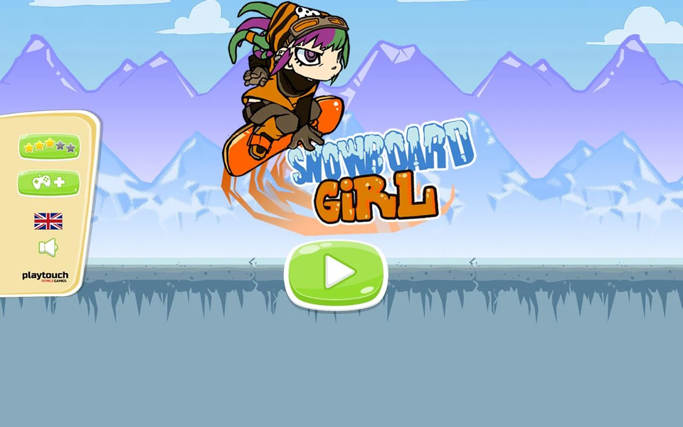 Snowboard Girl - Gameplay image of android game