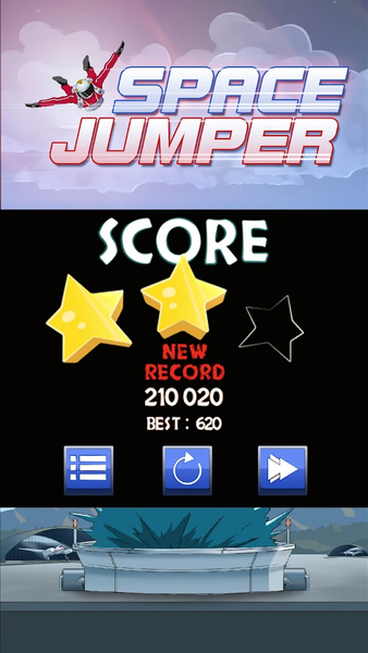 Space Jumper - Image screenshot of android app