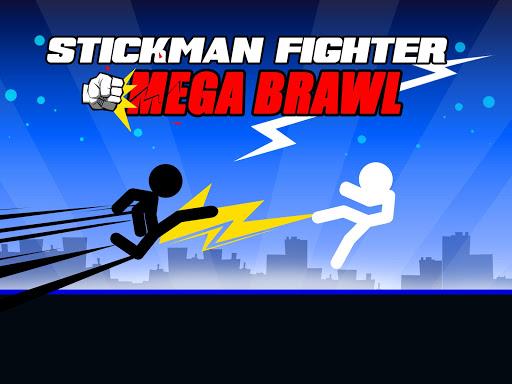 Stickman Fighter : Mega Brawl - عکس بازی موبایلی اندروید