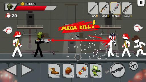 Stickman maverick : bad boys - Gameplay image of android game