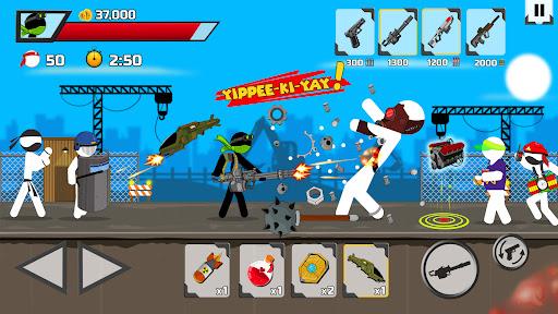 Stickman maverick : bad boys - Gameplay image of android game