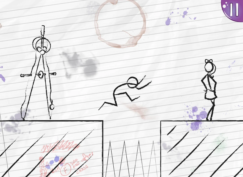 StickMan School Run - Gameplay image of android game