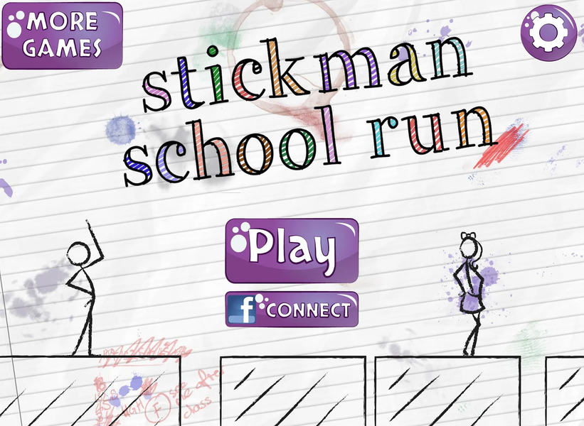 StickMan School Run - Gameplay image of android game