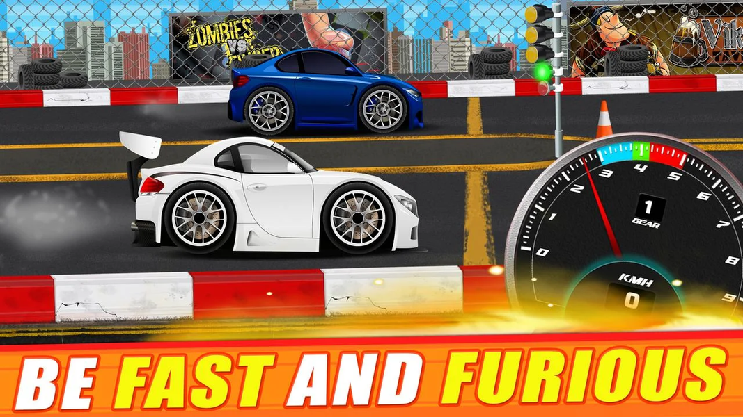 Super Racing GT : Drag Pro - Gameplay image of android game