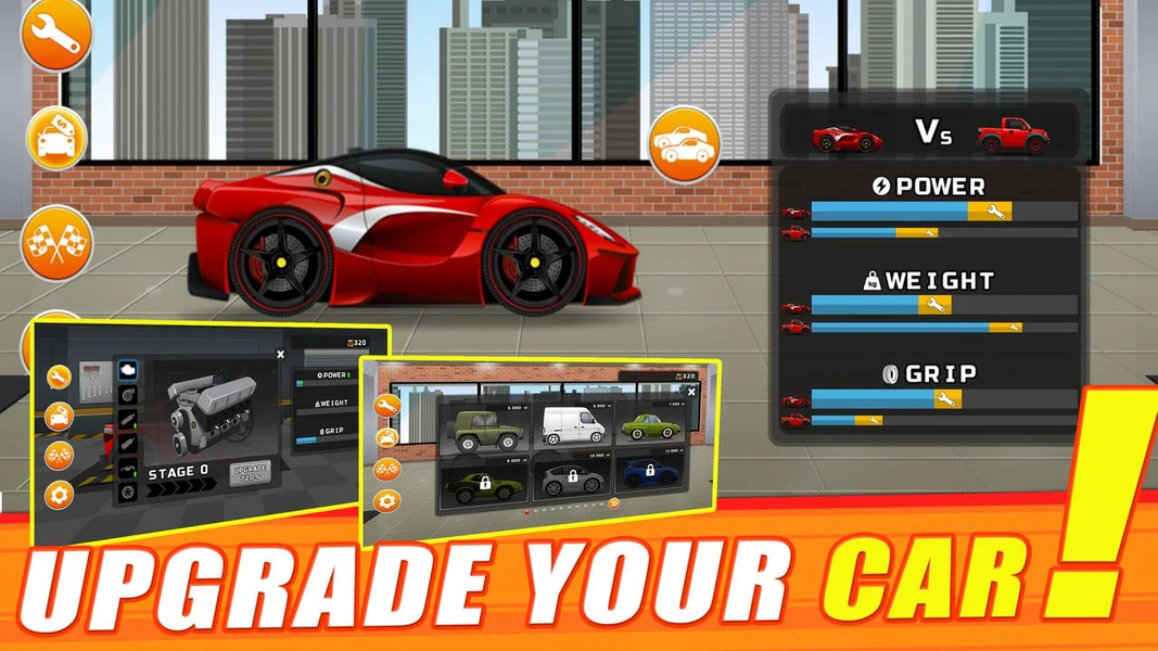 Super Racing GT : Drag Pro - Gameplay image of android game