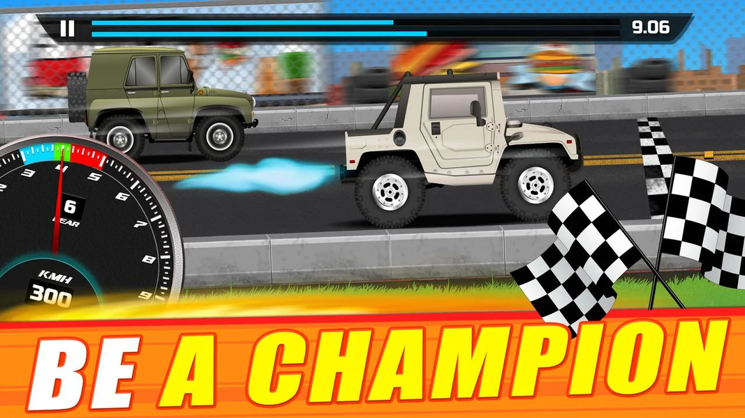 Super Racing GT : Drag Pro - Gameplay image of android game