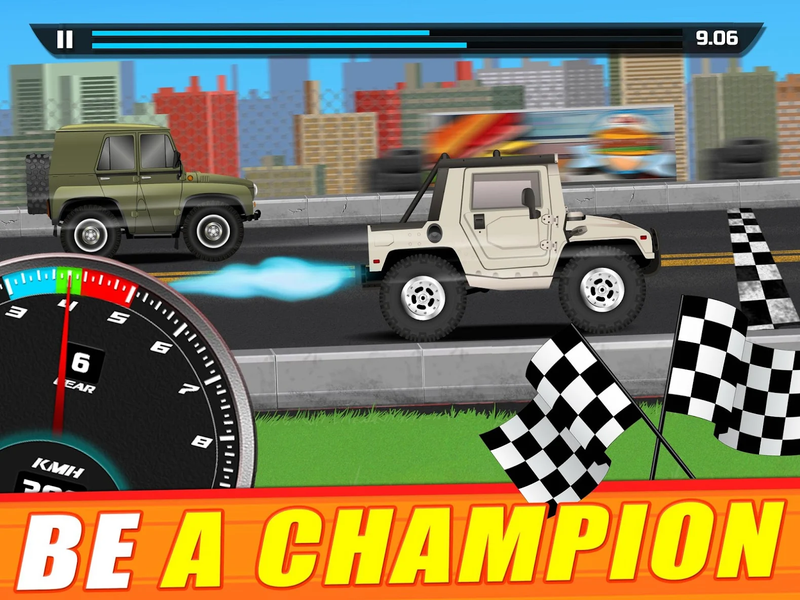 Super Racing GT : Drag Pro - Gameplay image of android game