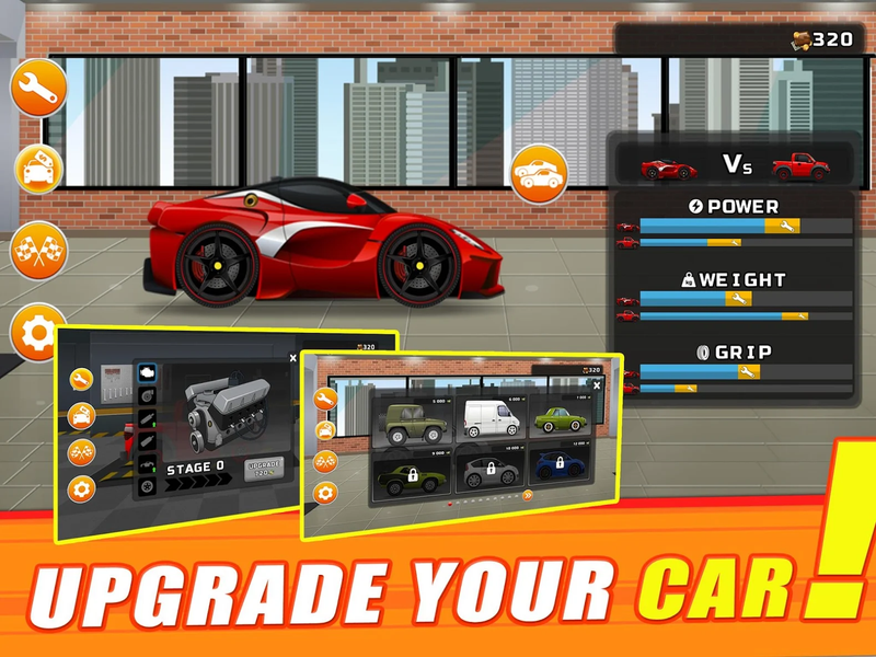 Super Racing GT : Drag Pro - Gameplay image of android game