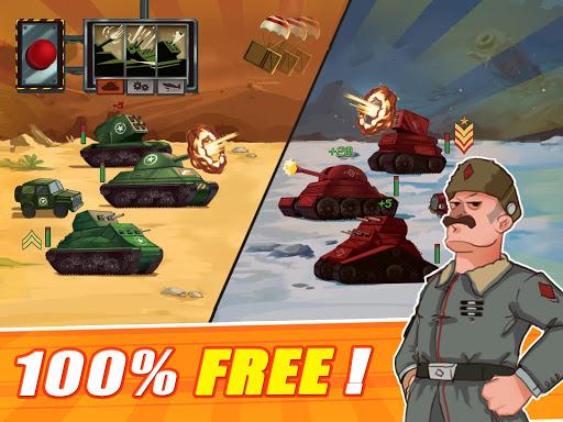 Tank Battle : War Commander - Gameplay image of android game