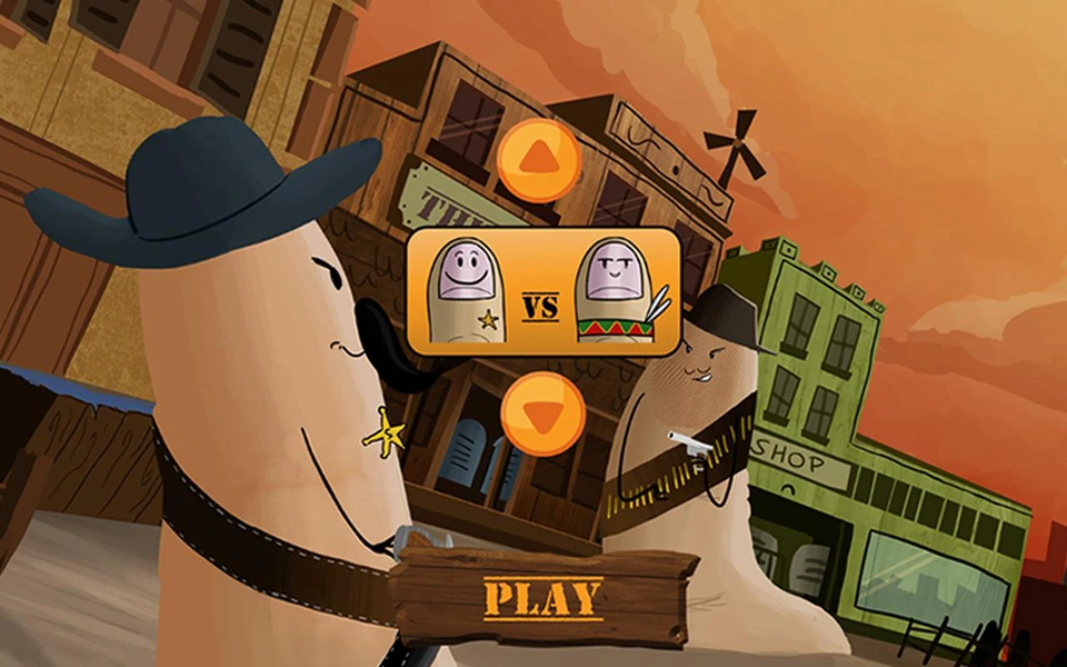 Thumb versus thumb - Image screenshot of android app