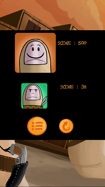 Thumb versus thumb - Image screenshot of android app