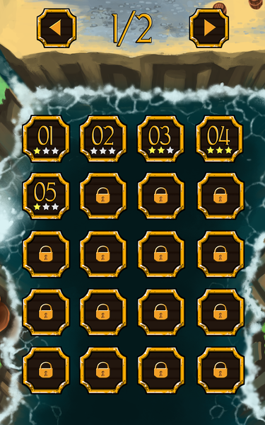 Tower defense : Fish attack - Gameplay image of android game