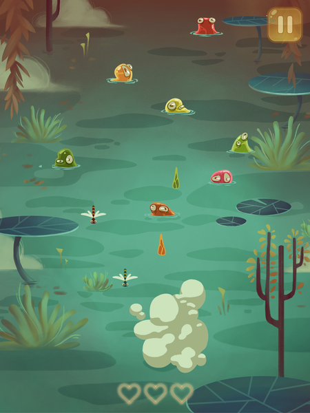 Wizard vs Swamp Creatures - Image screenshot of android app