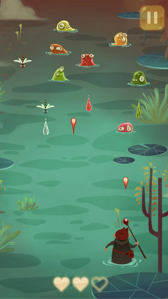 Wizard vs Swamp Creatures - Image screenshot of android app