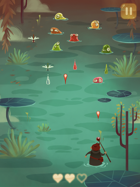 Wizard vs Swamp Creatures - Image screenshot of android app