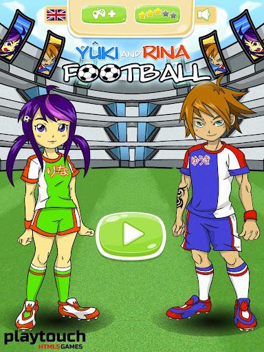 Yuki and Rina Football - Image screenshot of android app