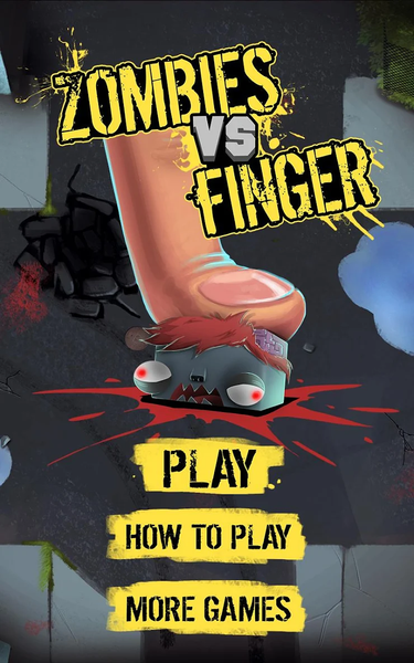 Zombies VS Finger - Gameplay image of android game