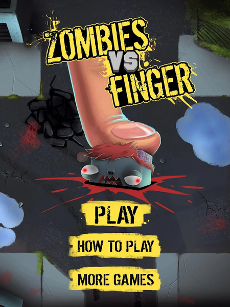 Zombies VS Finger - Gameplay image of android game