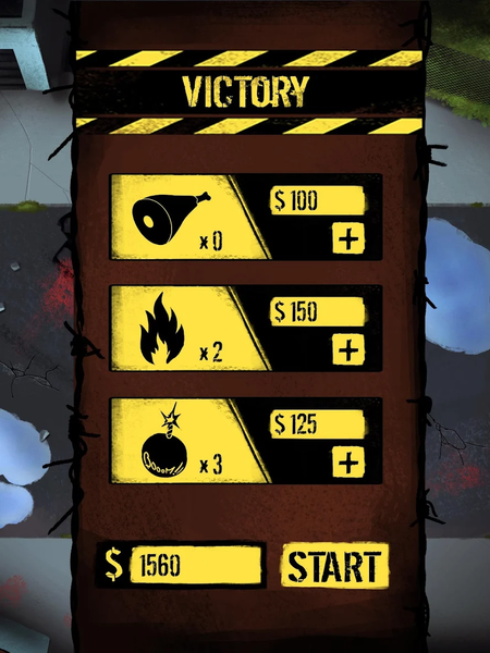 Zombies VS Finger - Gameplay image of android game