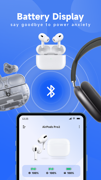 PodsLink - AirPods Battery - عکس برنامه موبایلی اندروید