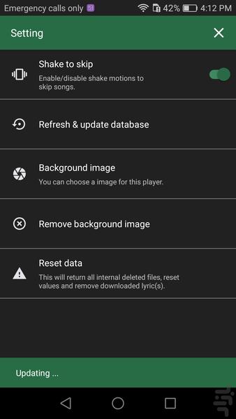 (پخش موسیقی) Gray Player - عکس برنامه موبایلی اندروید