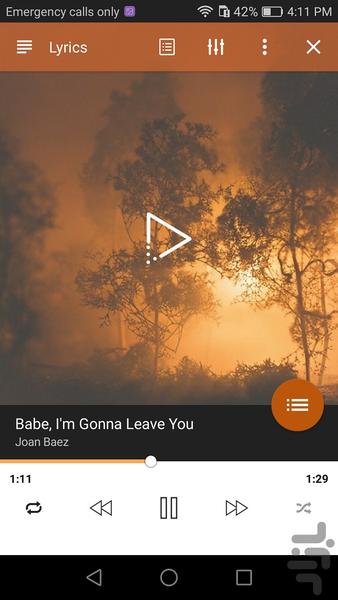 (پخش موسیقی) Gray Player - عکس برنامه موبایلی اندروید