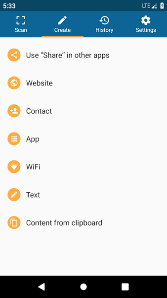 QRbot: QR & barcode reader - Image screenshot of android app