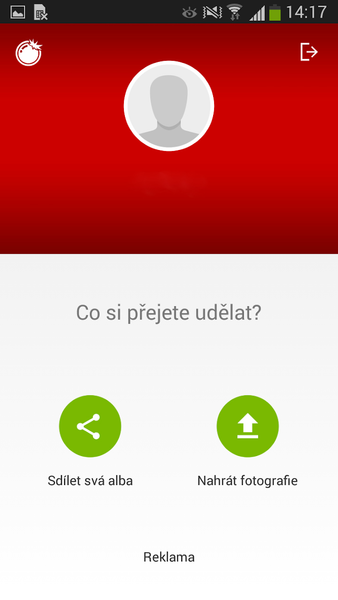 Rajče.net uploader - Image screenshot of android app