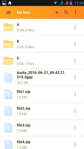 Rapidgator.net File Manager - عکس برنامه موبایلی اندروید
