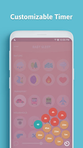 Baby Sleep - White Noise - Image screenshot of android app