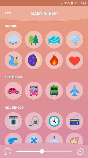 Baby Sleep - White Noise - Image screenshot of android app