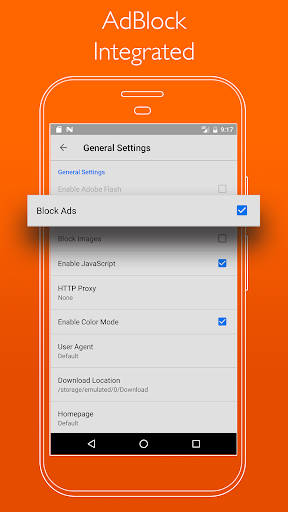 Rocket Browser - عکس برنامه موبایلی اندروید
