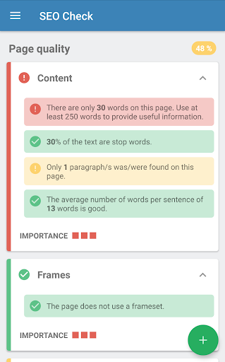 SEO Checker - Image screenshot of android app