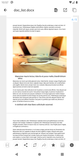 N Docs - Document Viewer - عکس برنامه موبایلی اندروید
