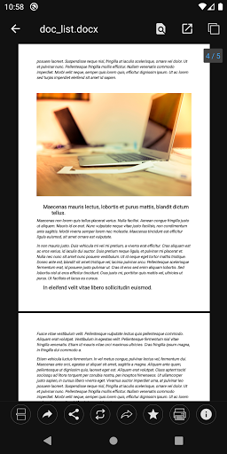 N Docs - Document Viewer - عکس برنامه موبایلی اندروید