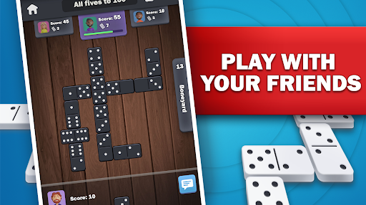 Dominoes online - play Domino! - Gameplay image of android game